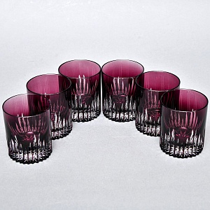 Набор - Хрустальные Стаканы «Barthmann» DOROTHEENHUTTE Германия 60 годы ХХ века.