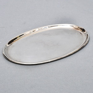 Винтажный Набор Соусников на подносе Silverplated, Англия - середина ХХ века. 