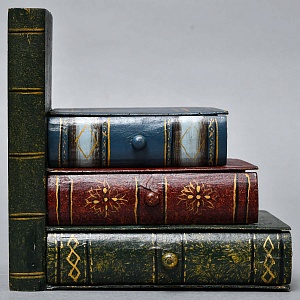 Букенды - Держатели - Ограничители - Подставка для книг «Антикварные книги», Германия, 60-е гг. 