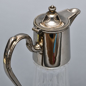 Винтажный Хрустальный ГРАФИН КУВШИН ДЕКАНТЕР АНГЛИЯ вторая половина ХХ века. 