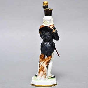 Редкая! Коллекционная Фарфоровая статуэтка «Маркшейдер - Горный Инженер», Unterweissbach Германия. 