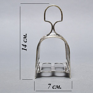 Винтажная Металлическая Подставка для Тостов, SHEFFIELD Англия - середина ХХ века.