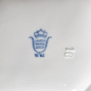 Редкая! Коллекционная Фарфоровая статуэтка «Маркшейдер - Горный Инженер», Unterweissbach Германия. 