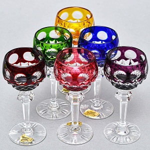 Набор - Хрустальные Рюмки Barthmann, Германия, начало 70-х годов ХХ века. 