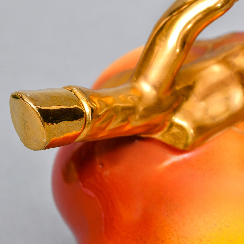 Фарфоровый Ликерный набор «ЯБЛОЧКИ» - 7 предметов, Франция, середина ХХ века. 