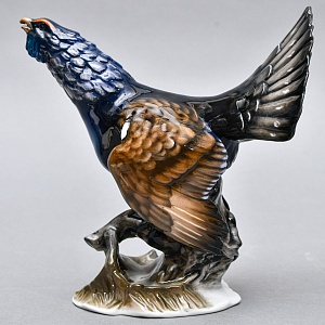 Коллекционная Фарфоровая статуэтка «ПТИЦА - ТЕТЕРЕВ», Rosenthal Германия, 1974 - 1982 годы.