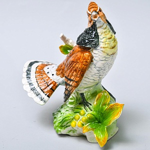Фарфоровая Статуэтка «Птица - Рябчик», Германия вторая половина ХХ века.