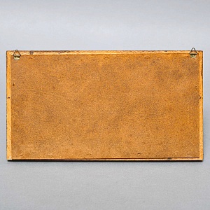 Фарфоровое Панно - Картина «Корабль Nieuw Amsterdam», De Leidsche Fles, Голландия середина ХХ века.